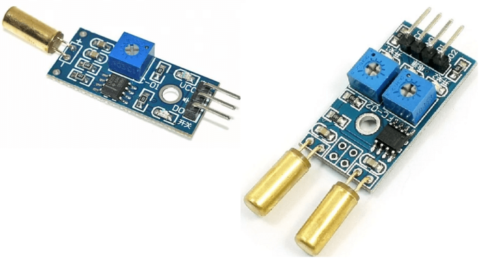 Tilt Sensor Module - 1 or 2 Channel - RGRJ AIIoT TECHNOLOGIES