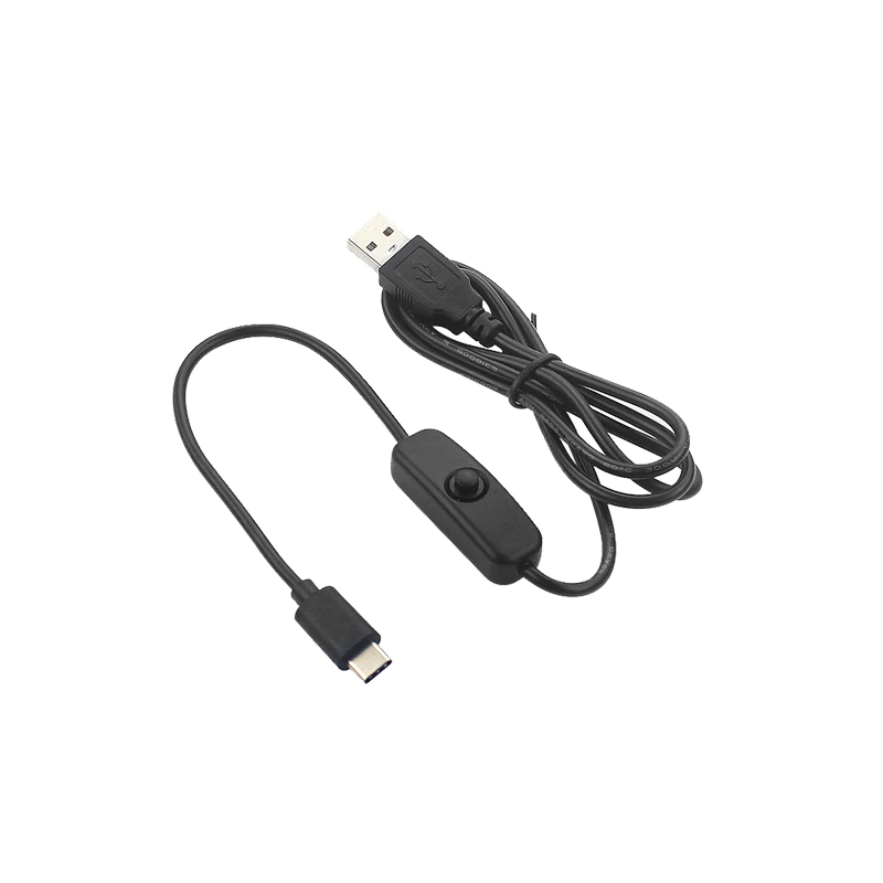 5V/3A USB to Type C Cable With ON/OFF Switch