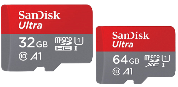 Sandisk C10 120MBs Micro SD Card (32GB64GB)