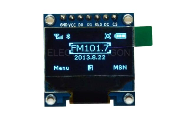 6Pin SPI OLED LCD Module 0.96"