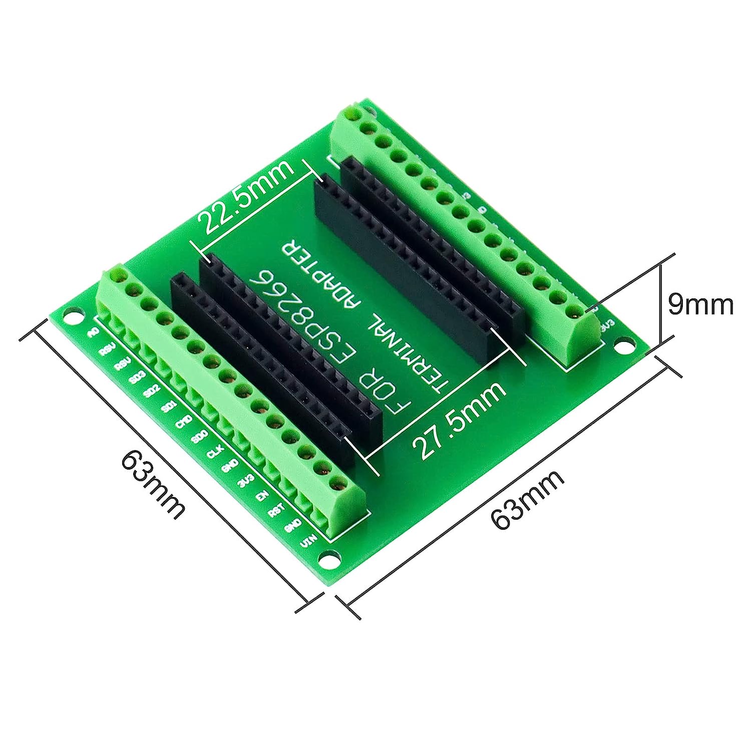 30Pin Expansion Board for ESP8266 and ESP32
