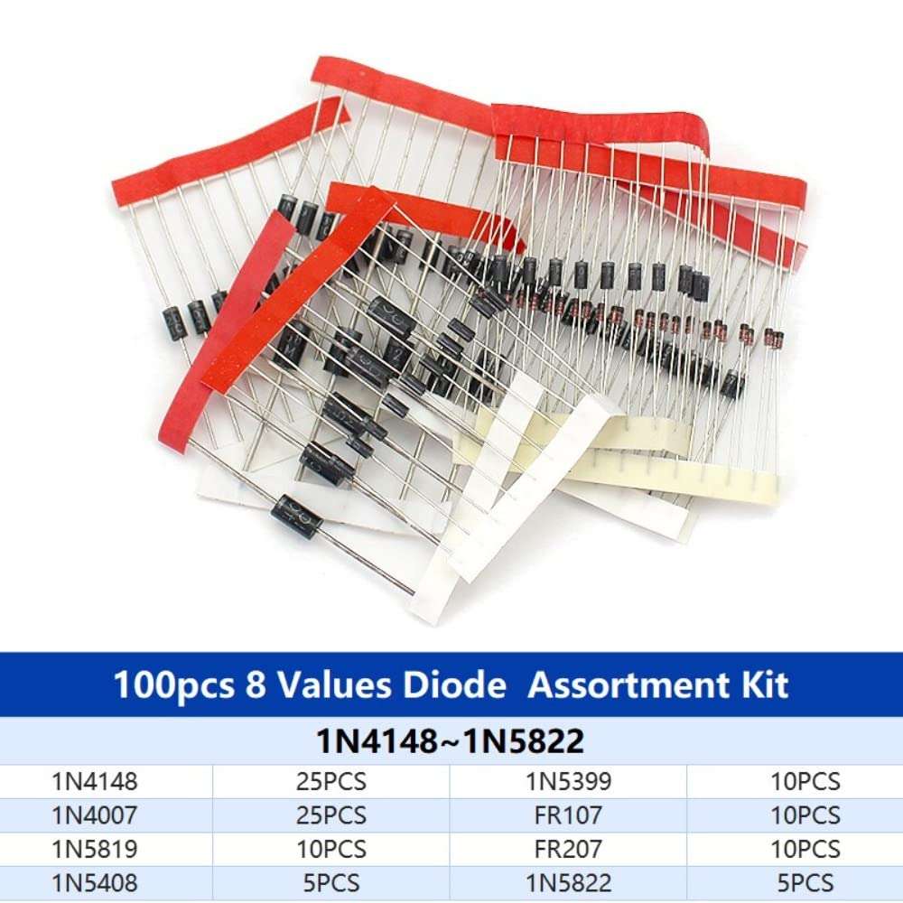 100Pcs Common Diode Kit