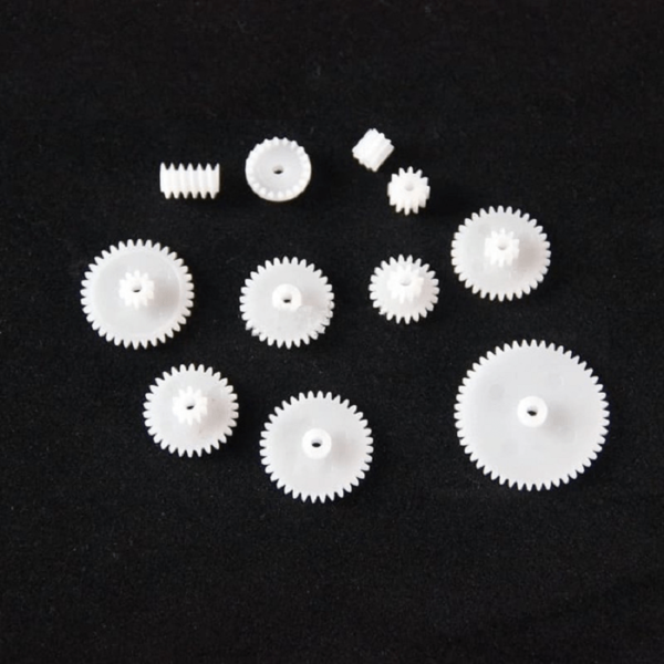 Plastic Shaft Crown Differential Gears for Toy Robot