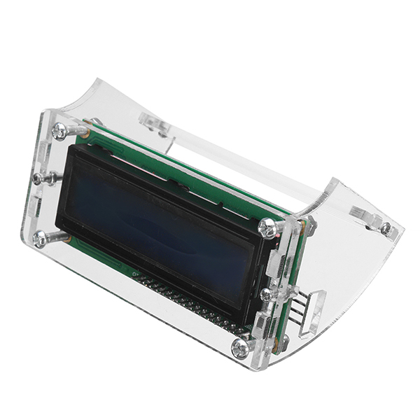 LCD1602 Display Acrylic Case Module