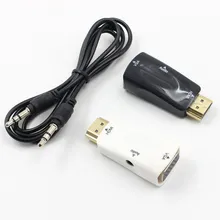 HDMI to VGA Converter with Audio Cable