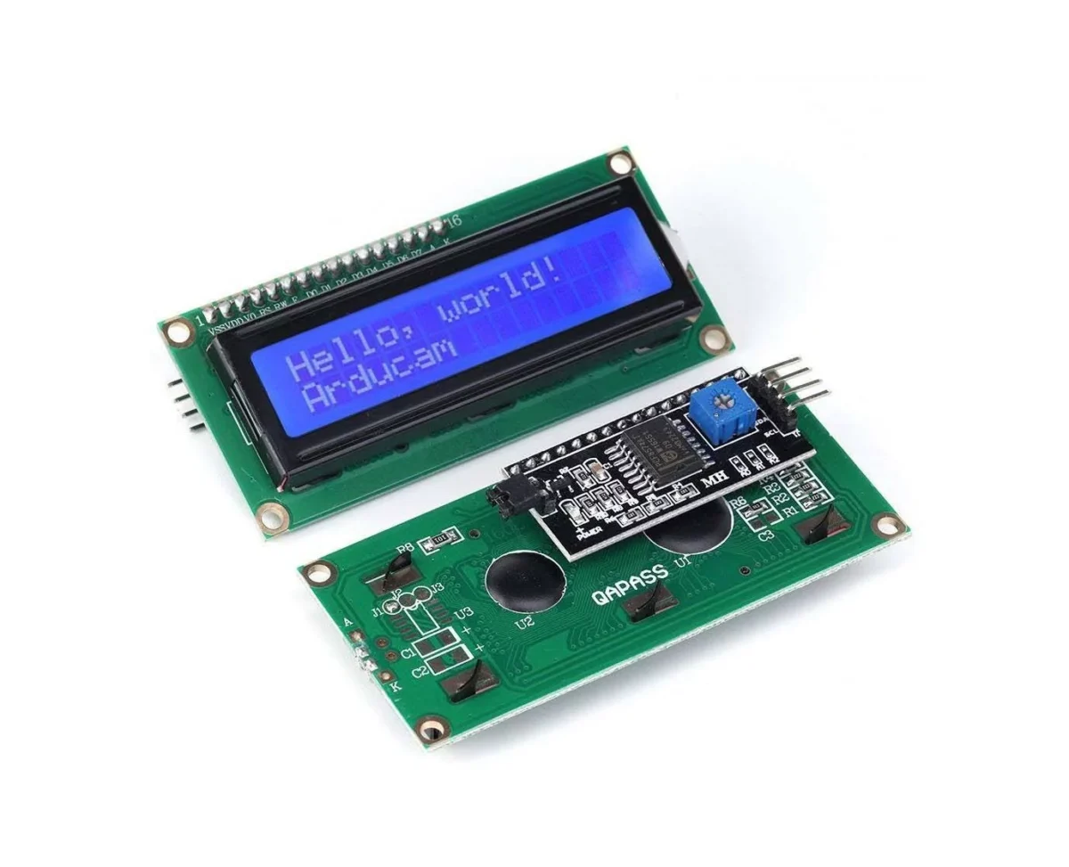 LCD1602 IIC/I2C Interface Blue Backlight
