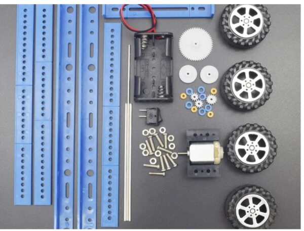 DIY Electronic 4 wheel car kit