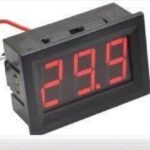 Digital Voltmeter Panel 0-100V DC