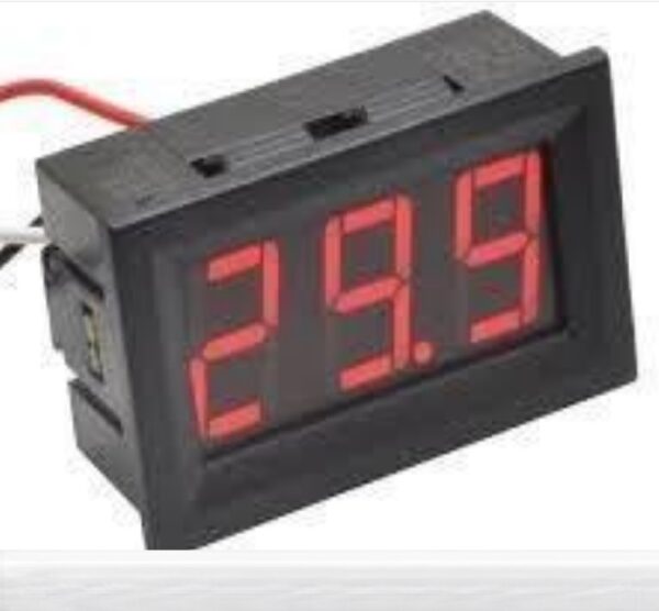 Digital Voltmeter Panel 0-100V DC