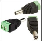 DC Power Male Jack Adapter
