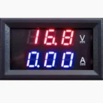 Digital Voltmeter 0-100v and Ammeter 10A