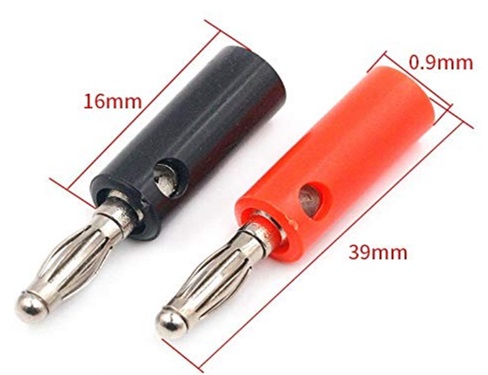 Banana Plug Connector Male