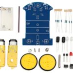 DIY D2-1 Intelligent Line Follower Car Kit