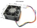 5V DC Cooling Fan With 4Pin