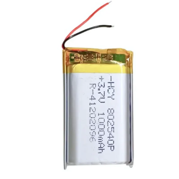 3.7V 1000mAh Recharge Lithium Polymer Battery