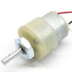 10 RPM Geared DC motor