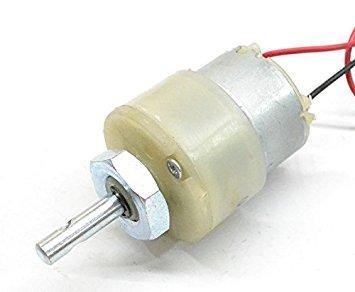 10 RPM Geared DC motor
