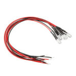 3V 5mm Water Clear RGB Slow Flash LED