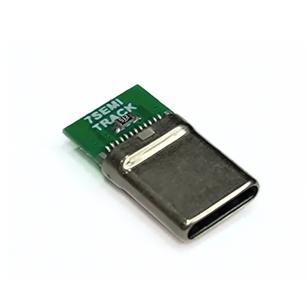 USB Type C 4 Pin PCB Male Breakout Board