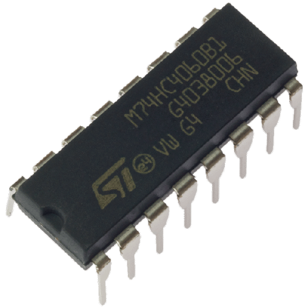 74HC4060 14-Stage Binary Ripple Counter IC