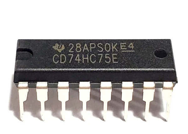 74HC75 4 Bit Bi-Stable Latch IC