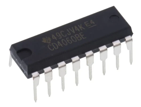 CD4060 14Stage Ripple Carry Binary Counter IC