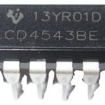 CD4543 BCD to 7 Segment Decoder IC