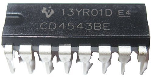 CD4543 BCD to 7 Segment Decoder IC