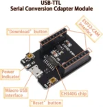 ESP32 CAM MICRO USB Download Module - Image 3
