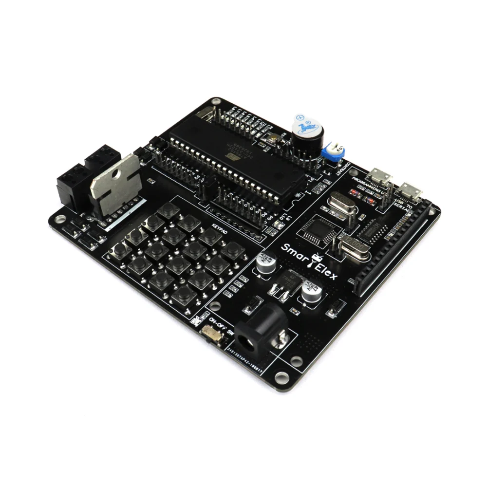 Microcontroller Board with L298P Motor Driver Microcontroller Board with L298P Motor Driver