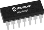 MCP6004 Operational Amplifier (14 Pin DIP Quad 4 Channels) - Image 3