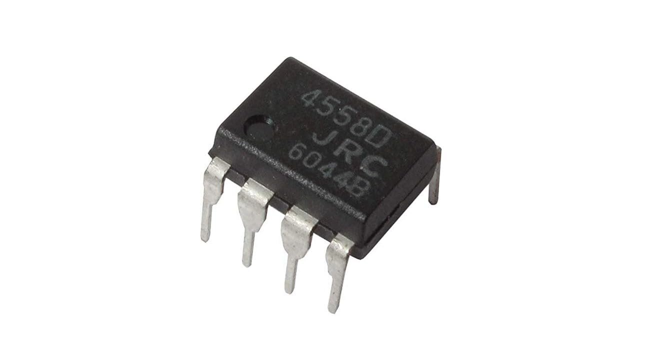4558D DIP Dual Operational Amplifier IC
