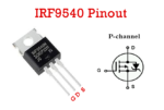 IRF 9540 MOSFET IC - Image 2