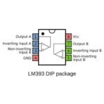 LM393 IC (Low Power Low Offset Voltage Dual Comparator DIP 8 Package) - Image 2