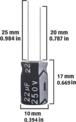 250V Electrolytic Capacitor - Image 3