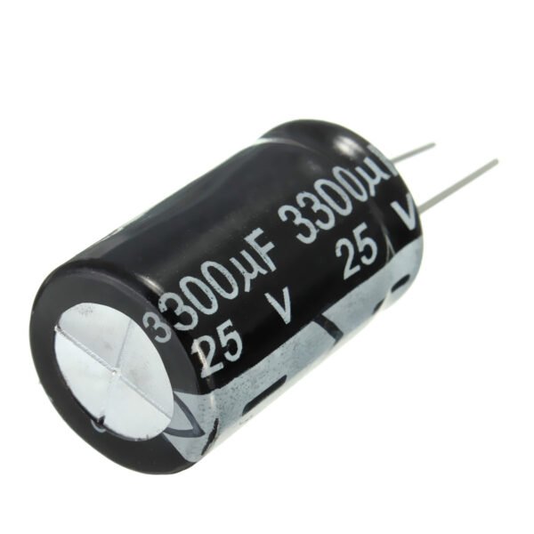 3300uF 25V Electrolytic Capacitor