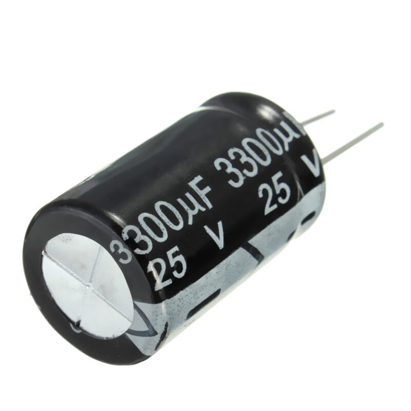 3300uF 25V Electrolytic Capacitor