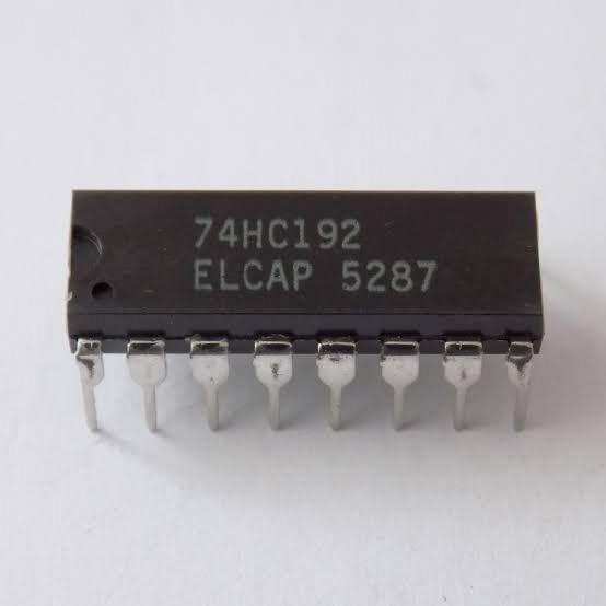 74HC192 Decade Up/Down Counter with Clear IC