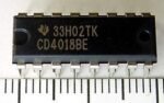 CD4018BE Divide-By-N Counter IC (8.5MHz 3V to 18V 16Pin DIP IC) - Image 3