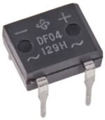 DF04M Diode Incorporated Bridge Rectifier (Single Phase 400 V Through Hole DFM 4Pin DIP IC) - Image 3